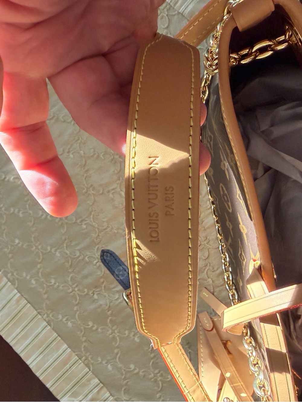 Monogram Purse with strap. Very Good Condition! Never been used! - Picture 13 of 15